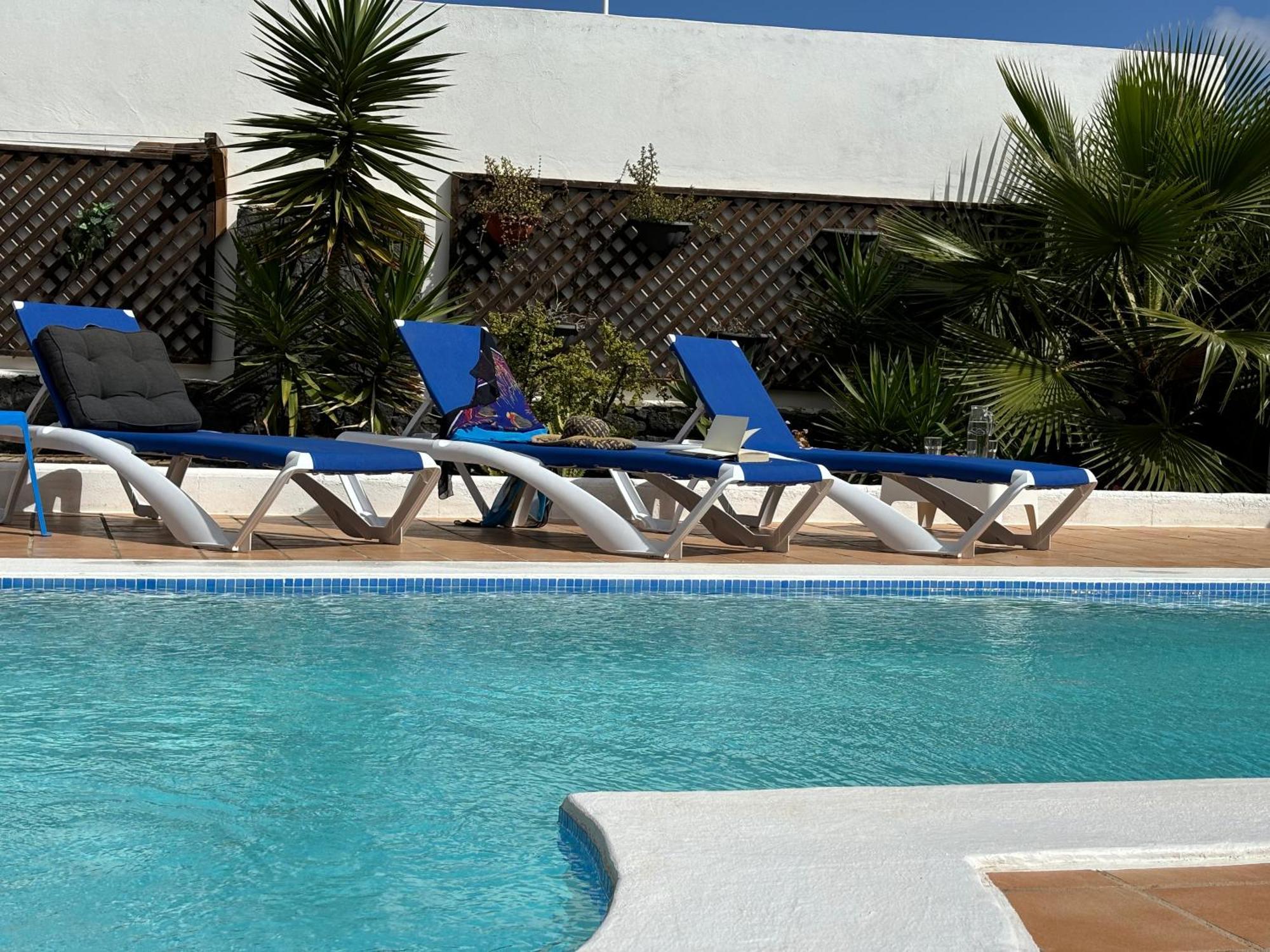 Villa Adel 56, Private Heated Pool, Parking Playa Blanca  Bagian luar foto